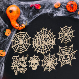 Spinnenwebben Set - 7 Stuks